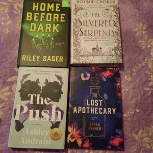 Set of Four Hardcover Novels